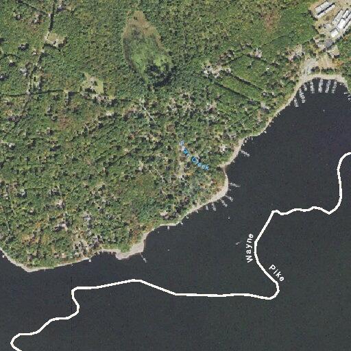 Automatic fire alarm in Woodland Hills stairwell