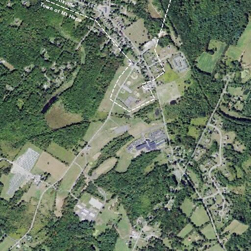 Car strikes deer near an elementary school on Mt Hope Rd