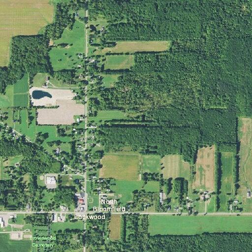 Elderly woman falls at State Route 45 address