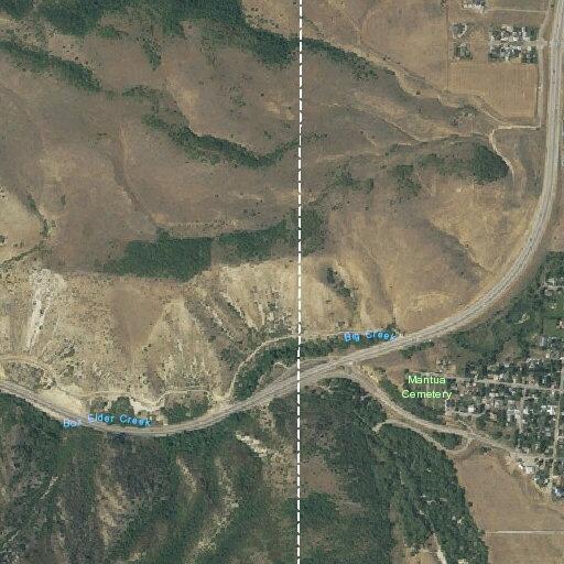 Driver speeding and swerving on US 89/91