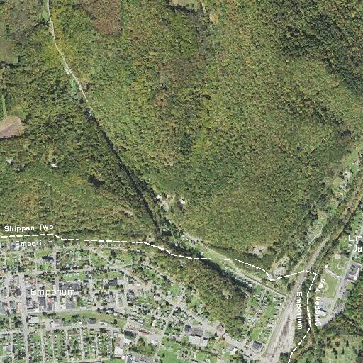Man experiencing chest pain near Willowwood Drive, Emporium