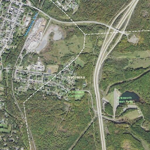 65-year-old female falls with no injuries in Jermyn