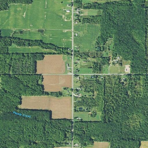 Rocks reported under tree near State Route 45