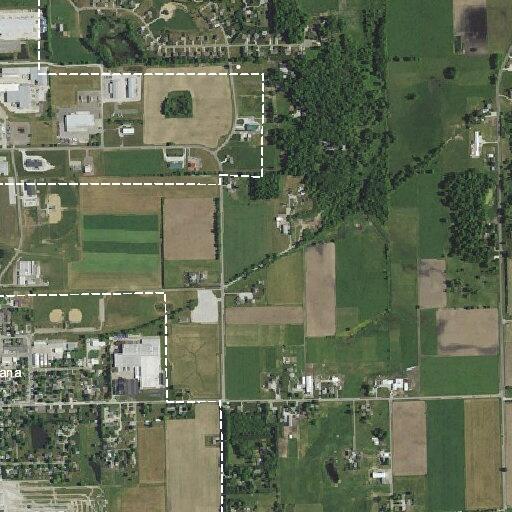 Downed power line and broken utility pole reported