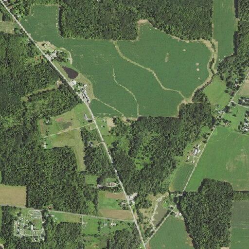 Wires down on Beaver Center Road near highway