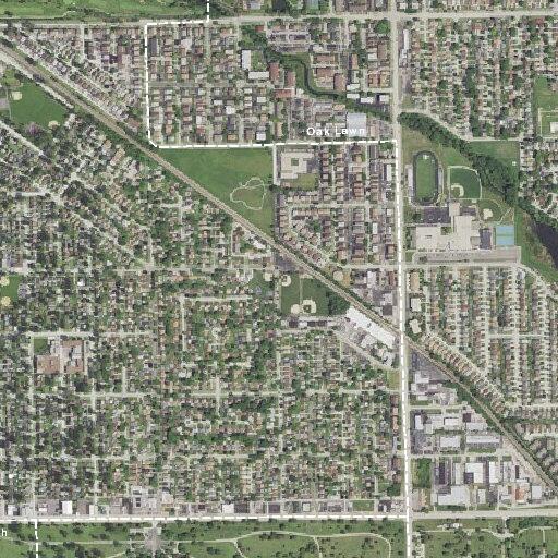Person in wheelchair ill near West 110th Street, Chicago Ridge
