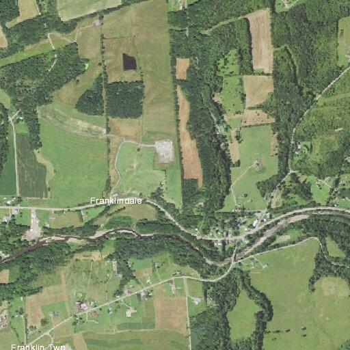 Controlled burn at property on Route 414