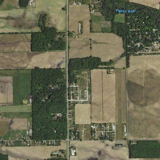Car hits deer on North State Road 9