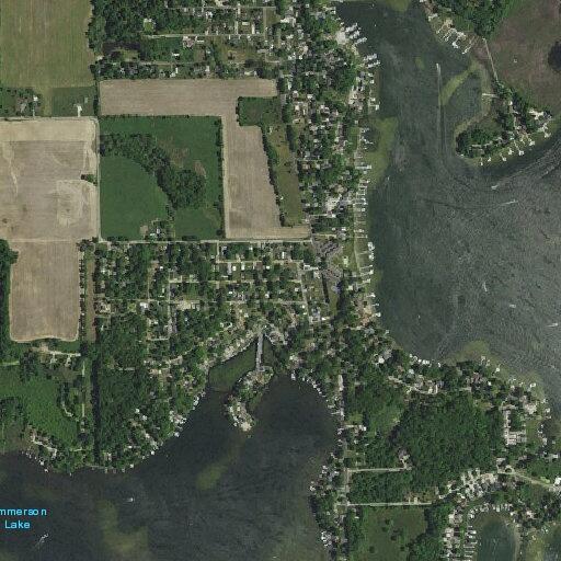 Electrical lines arcing near house on Jimmerson Lake