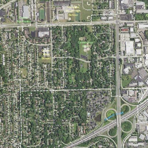 Person feeling sick at Joliet Road near Interstate 294