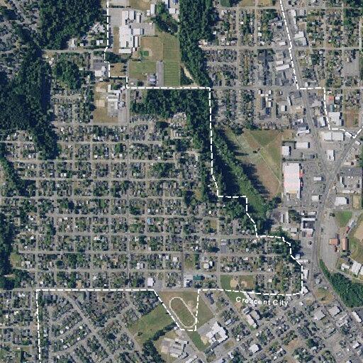 Neighbor verbal dispute near Butte Street in Crescent City