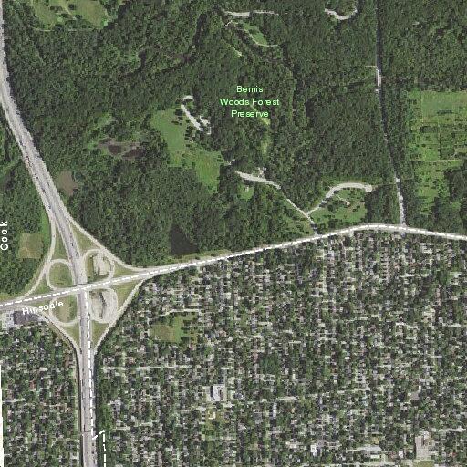 Downed wires in backyard at Hampton Avenue home