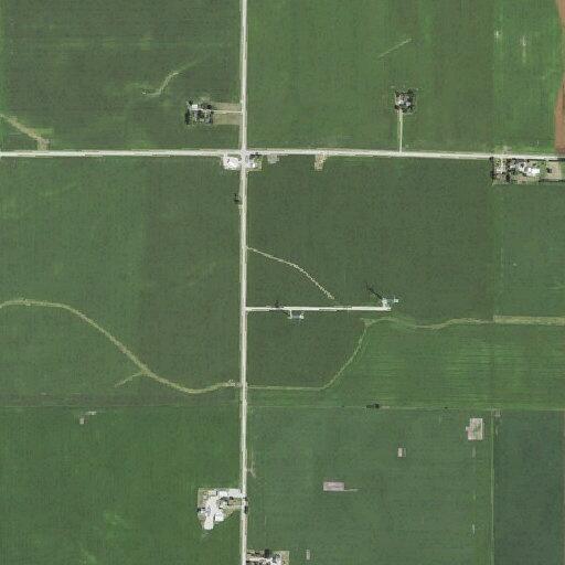 Person running near dark SUV at rural address