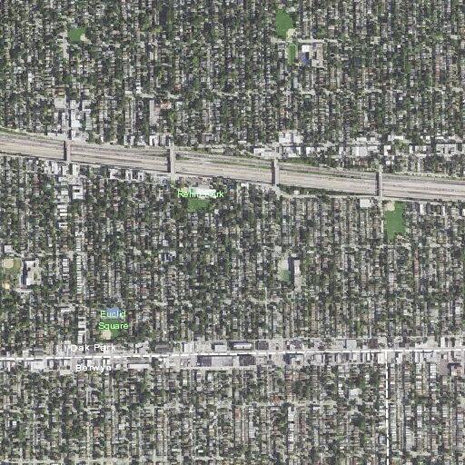 Person experiencing breathing problems in Oak Park