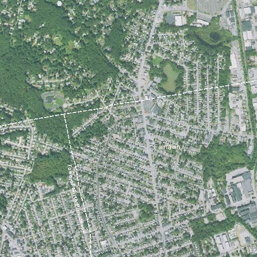 Residential alarm sounding on Mineral Spring Avenue
