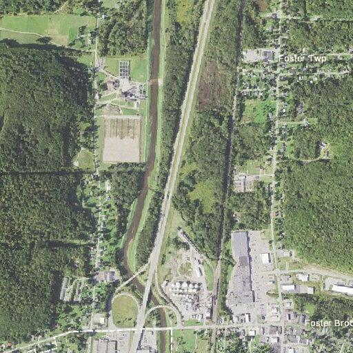 Woman with chest pain near Bolivar Drive in Foster Township