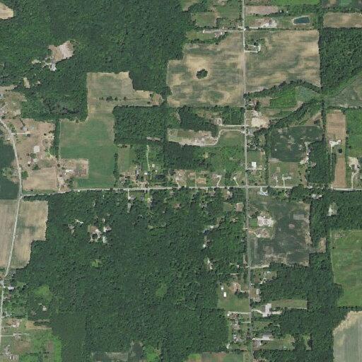 Downed power line causing yard fire risk