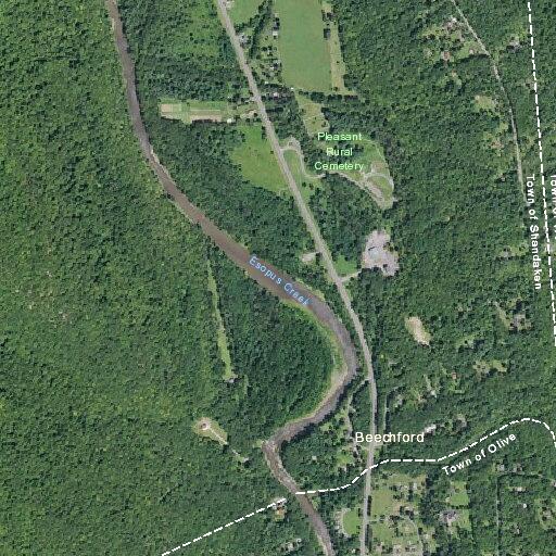 Wire down blocking road near Coldbrook Road