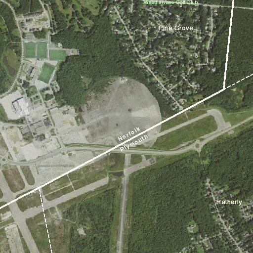 Medical flight landing at Rockland helipad for emergency