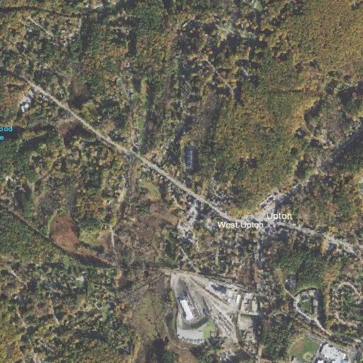 Small brush fire along guardrail on Pleasant Street