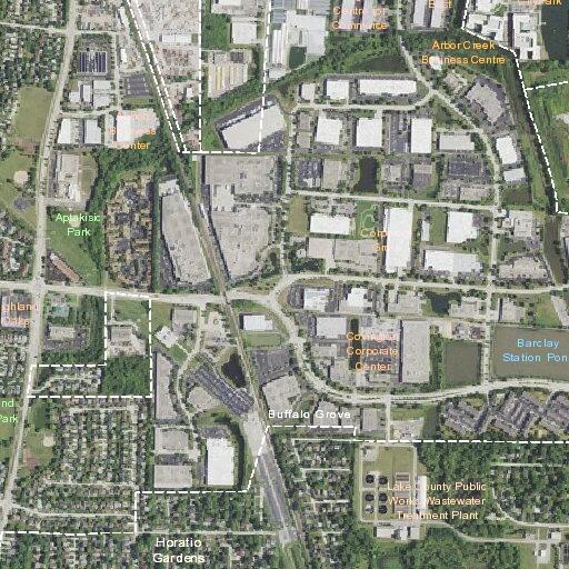 Person staying at Buffalo Grove train station