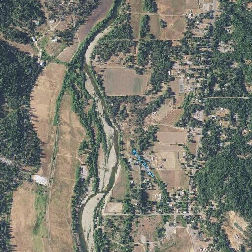 Single pickup rollover on Redwood Highway