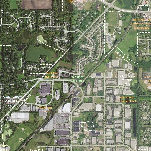 Fire alarm at Lake Zurich public works site