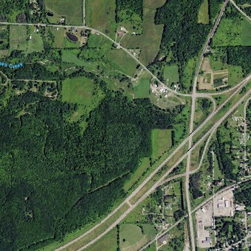 Disabled vehicle on shoulder of I-86 near marker 96