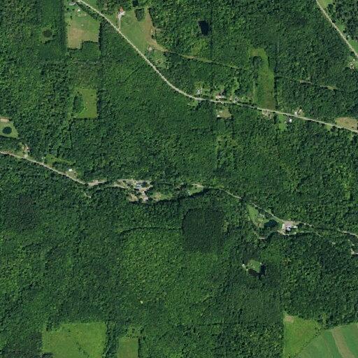Tree down on communication lines near Harris Hollow Rd