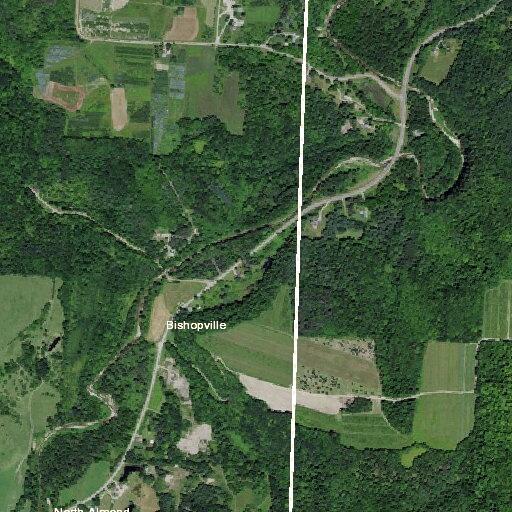 Two-car crash on County Route 32 in Almond