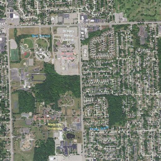 Fire department blocks intersection near Andrea Way