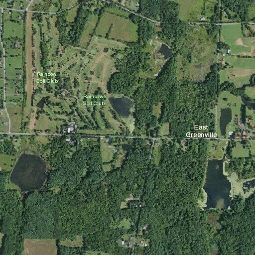 Car and deer collision on Route 26 in Greenville