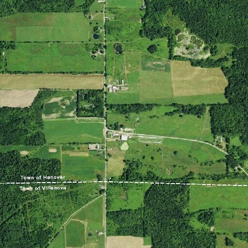 Truck leaves scene after shearing utility pole