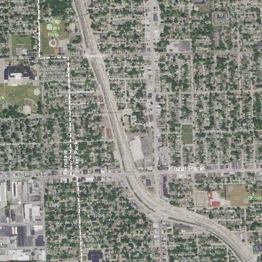 Crash on South Chrysler bridge in Hazel Park