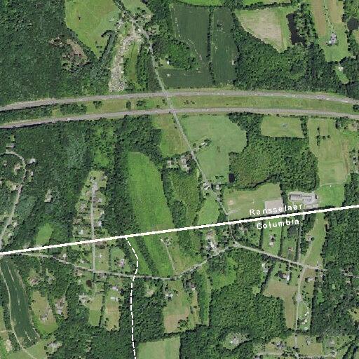 Two-car crash on County Route 32 near Carolyn Road