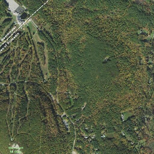 Female with leg injury near wachusett mountain visitor center