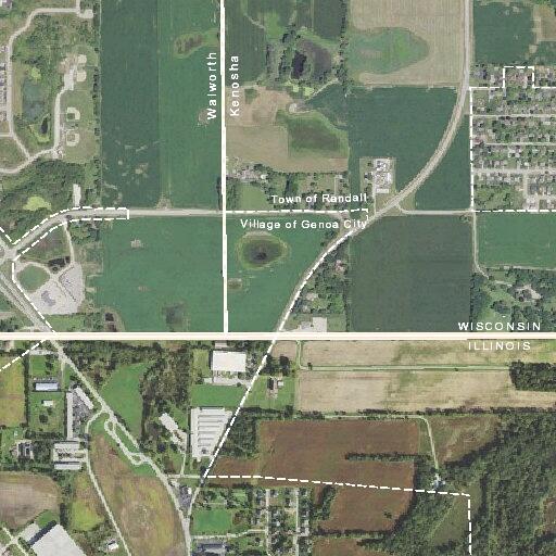 Four-vehicle crash near state line, no injuries