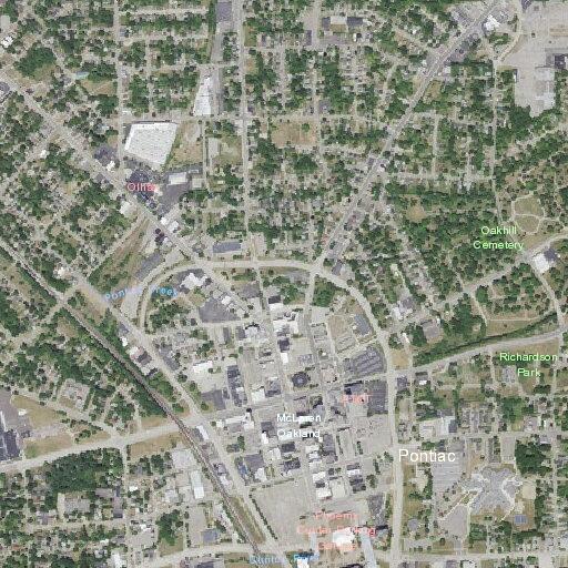 Woman experiencing difficulty breathing near Pontiac