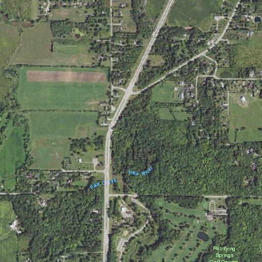 Motorcycle traveling wrong way on Green Bay Road