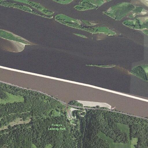 911 open line from campground at Finley’s Landing