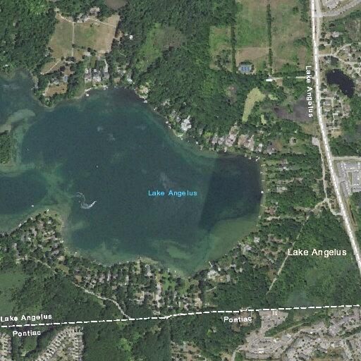 Wires down and smoking on Lake Angelus Shores
