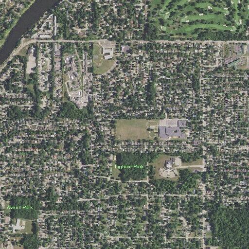 Basement explosion and house fire on South Catherine