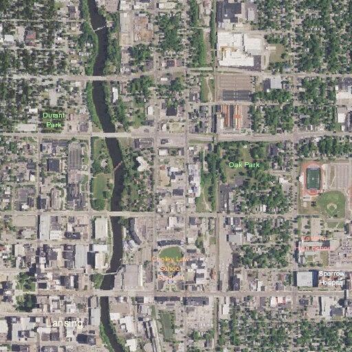 Male falls outside near North Cedar Street in Lansing