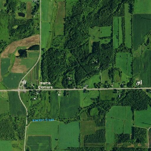 Truck knocks down wire near Windy Brew on Route 20A