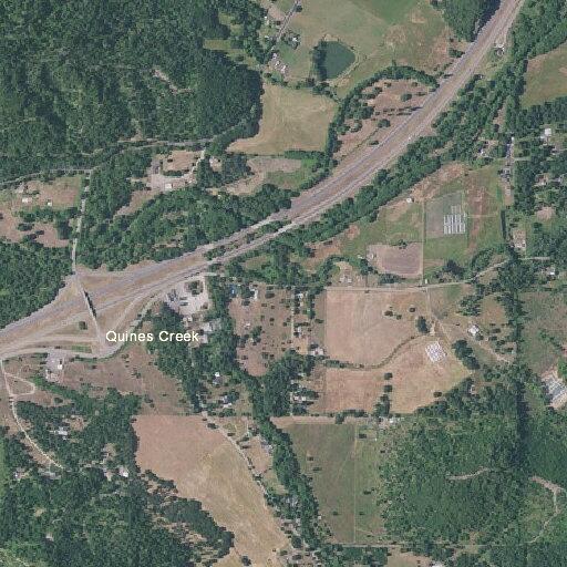 Report of tires burning on Quines Creek Road