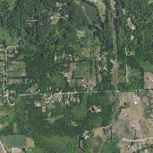Downed power lines with smoke and flames reported