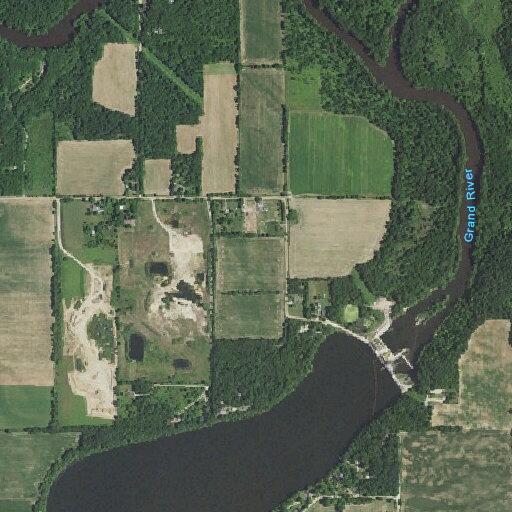 Person fishing in restricted spillway area