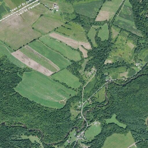 Small brush fire on Wagners Hollow Road