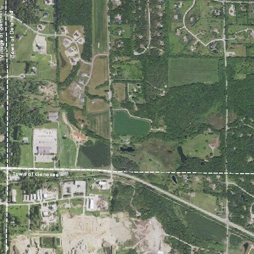 Open line with unclear activity at materials site