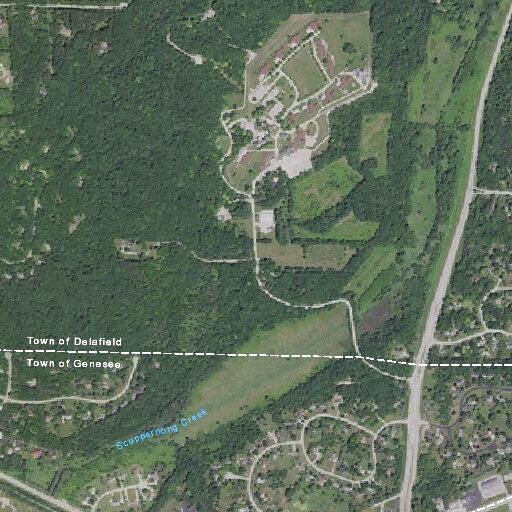 Small brush fire near High Meadow area